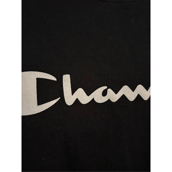 Champion Black Crewneck Sweatshirt. Size XL - Picture 3 of 7